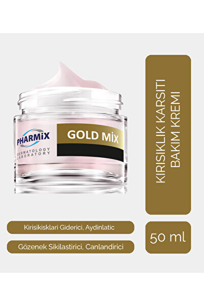 Gold Mix Krem | KIRIŞIKLIK KARŞITI BAKIM | Gözenek sıkılaştırıcı, Canlandırıcı