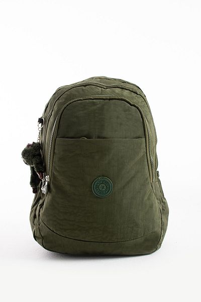 Çanta Trend Αδιάβροχο Ύφασμα Πράσινη Unisex Τσάντα Ύψος 40cm Πλάτος 28cm