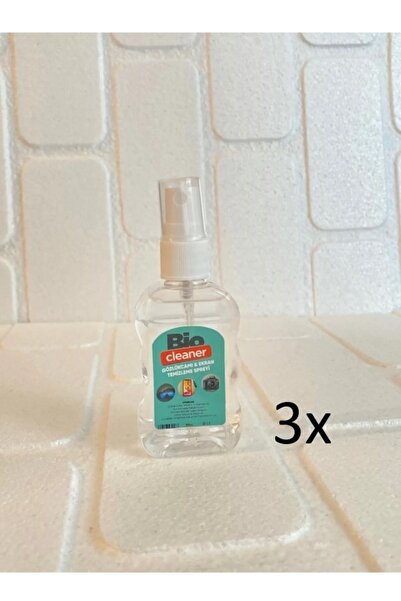 3'lü Gözlük Camı , Ekran Temizleme Spreyi 50 cc - Mikrofiber Gözlük Bezi Hediyeli