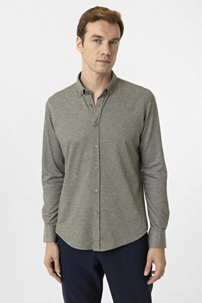 hipatu Cămașă tricotată cu mânecă lungă de călăreț