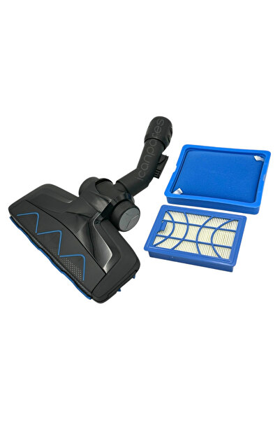 Parmis Συμβατό με Philips FC 9742 PowerPro Expert Tri Active Advance Σετ απορροφητικής κεφαλής και φίλτρου Hepa