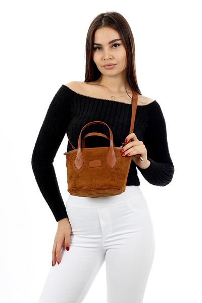 torime Geantă de pluș Crossbody pentru femei - geantă de umăr cu fermoar mediu cu cățeluș