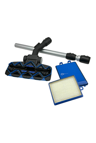 Parmis Συμβατό με Philips FC 9929 Marathon Ultimate Tri Active Advance απορροφητική κεφαλή, ατσάλινο σωλήνα και φίλτρο Hepa