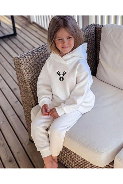 BENROMA Unisex Kids Tracksuit Set - Printed, Oversize Fit