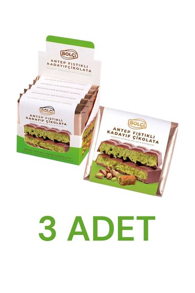 Bolçi Dubai Çikolatası 100 Gr * 3 Adet