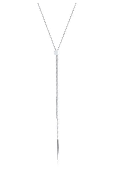 ELLI Halskette Y-Kette Geo Stab Minimal 925 Silber