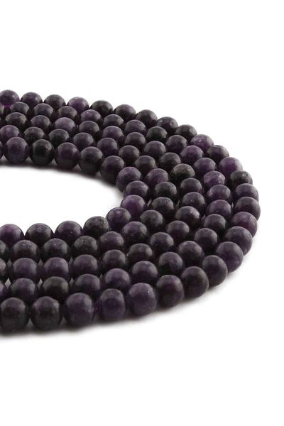 Uçar Doğaltaş Lepidolith Natural Stone Brilliant Sphere Cut 6mm Array [Aa]
