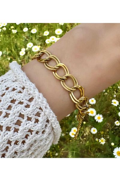 Bontexs Strawroad Bracelet - Steel Stainless Design