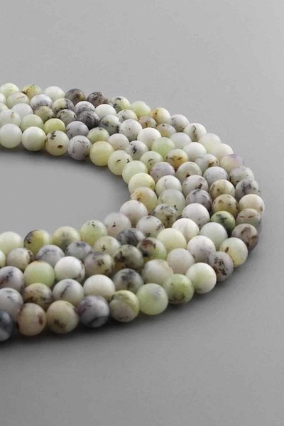 Uçar Doğaltaş Opal Natural Stone Bright White Sphere Cut 6mm Array [Us]