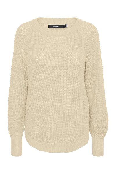 Vero Moda Strickpullover VMRICIENEW LS BOATNECK BLOUSE REP EXC
