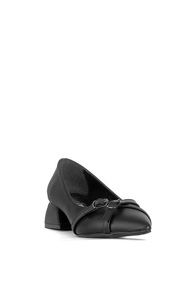 Ayakkabı Fuarı Elit Mst512C Black Women's Heeled Shoes