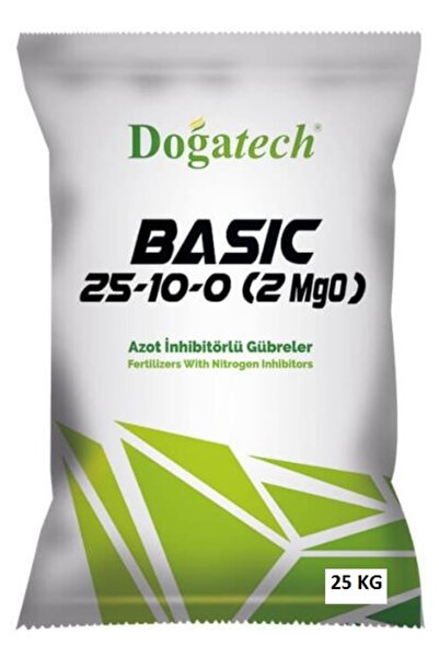 Doğatech Gübre Basic 25-10-0(2 MGO) 25 Kg / Ilkbahar Çim Gübresi