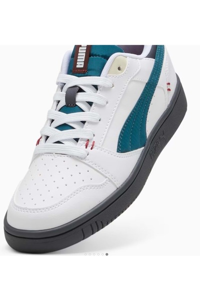 Puma 397941-01 Rebound V6 Lo Mid 90S Jr Unisex Sports Shoes White