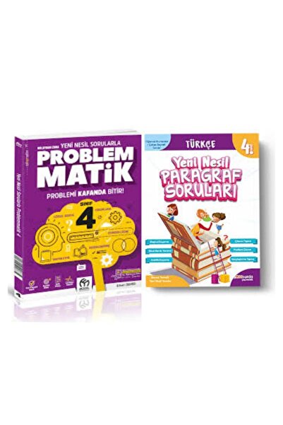 MODEL EĞİTİM YAYINCILIK 4. Sınıf Kolaydan Zora Sorularla Problemmatik Ve Yeni...