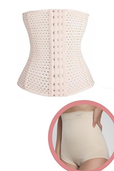 SWEETKORSE Underbust Doğum Sonrası Lohusa Toparlayıcı Korse Slip Korse