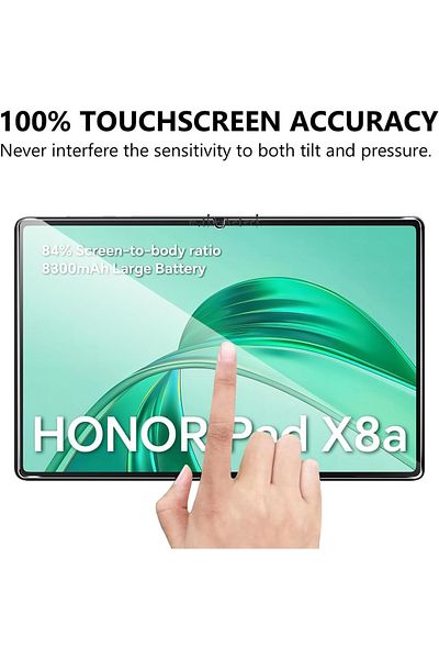 m.tk moveteck Honor Pad X8a 11 بوصة 2024 تابلت متوافق مع نانو واقي مرن مقاوم للكسر - 4 جيجابايت 128 جيجابايت واي فاي