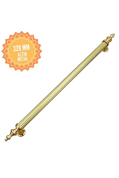 KOÇSAN Elif Gold 320 Mm Handle, Luxury Country Kitchen Furniture Cabinet Drawer Handle