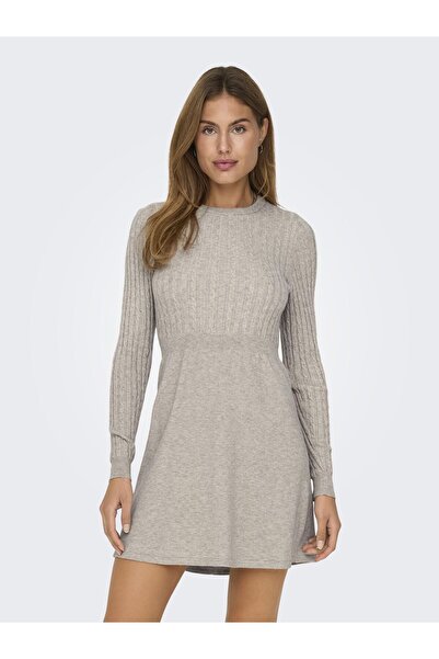 ONLY Strickkleid Onlfia Midikleid