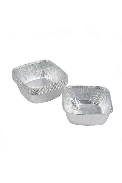TiriStore Tiri Store - 100 Pieces Gray Aluminum Rice Pudding Bowl