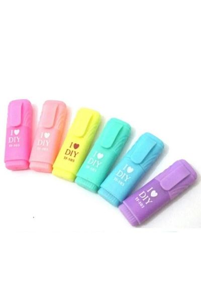 Modellino Pastel Highlighter with 6 I Love Day Bag