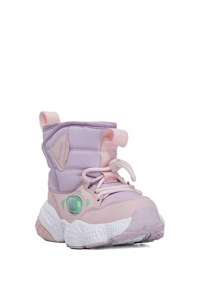 Benetton BNI-11081 Ροζ Κοριτσίστικες Μπότες Φιλέτο Flat