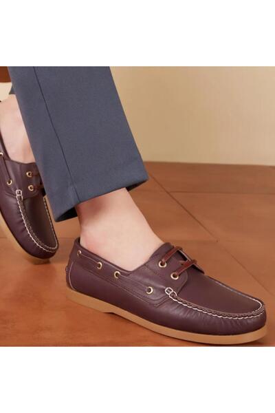 BAGSSHOES Zy-15001 Чоловічі шкіряні повсякденні черевики Navigator Marine