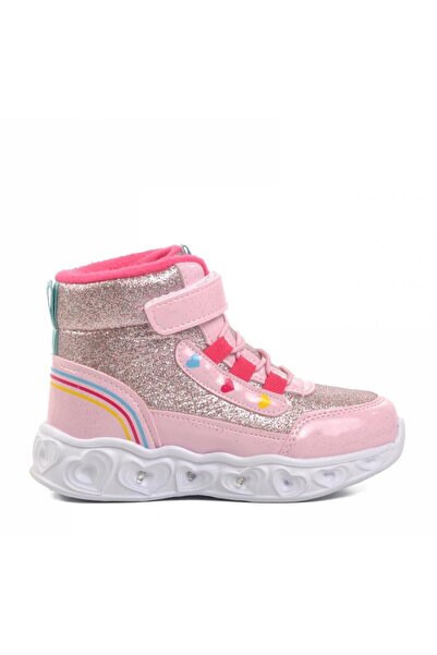 Cool Kıds Bebe 22/25 Kız Çocuk Ultra Hafif Led Işıklı Günlük Bot