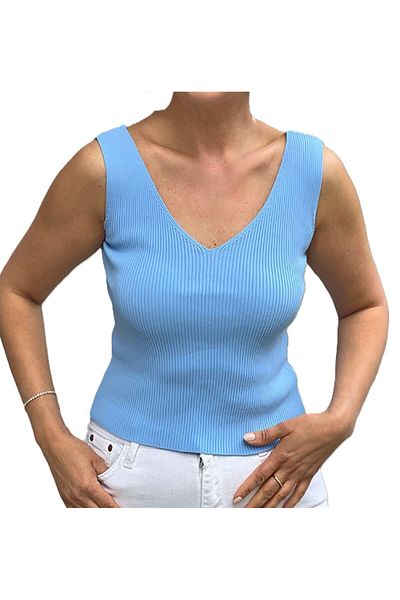 GAJA Body fără mâneci model Gj4236 cu nervuri