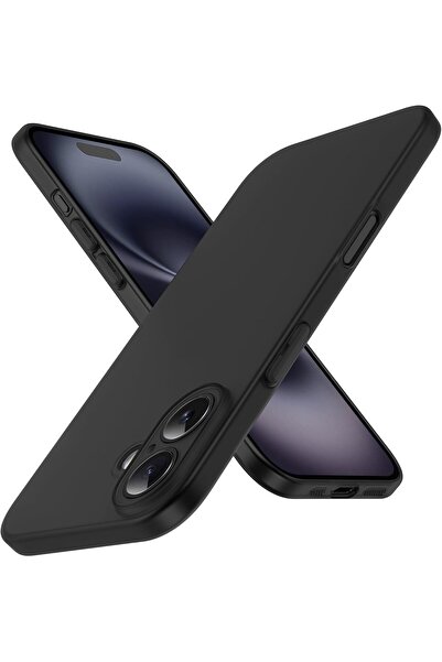 HyperAge حافظة آيفون 16، سطح غير لامع رفيع للغاية، غطاء حماية للكاميرا مضاد ل...