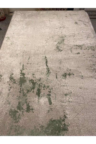 KARAR HALI Kalın yeşil salon halısı