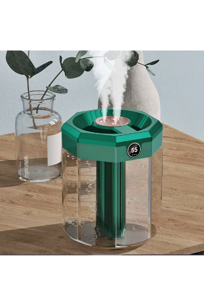 newnet -F18 Steam Machine- Air Humidifier H2O Three Spray Ports Type-C Inlet 1850ml Water Tank