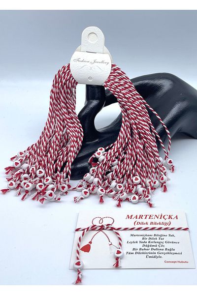 Concept HuBuTU 30 Gift Marteniçka Mart Luck Wish Rope