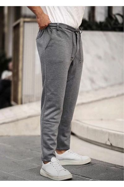 MERTEX Nurvex Men's - Relaxed Fit Lycra Jogger Pants with Cord Belt