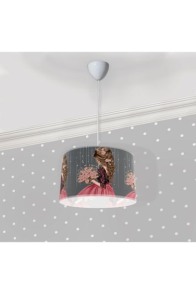 Bebişim Halı Princess Girl's Room Pendant Chandelier