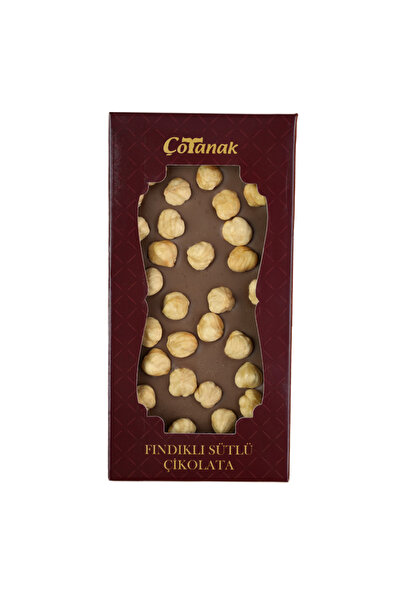 Çotanak Çotanak Sütlü Fındıklı Tablet Çikolata 100gr