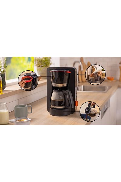 Bosch 10/15 Cup Capacity Automatic Filter Coffee Maker with Limescale Removal Program