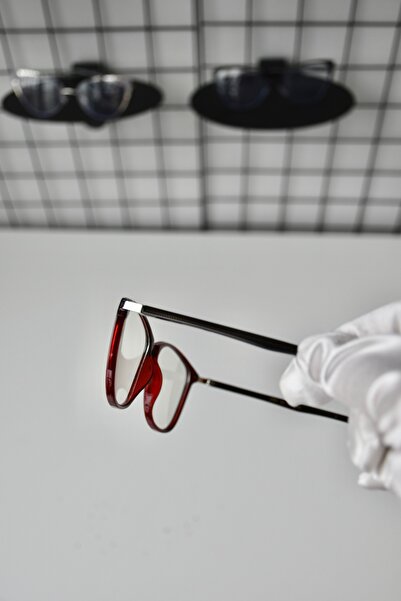 LOOKUP NEW Peter Red Black Burgundy Cat Eye Transparent Tr90 Women Men Unisex Blue Screen Goggle Eyewear