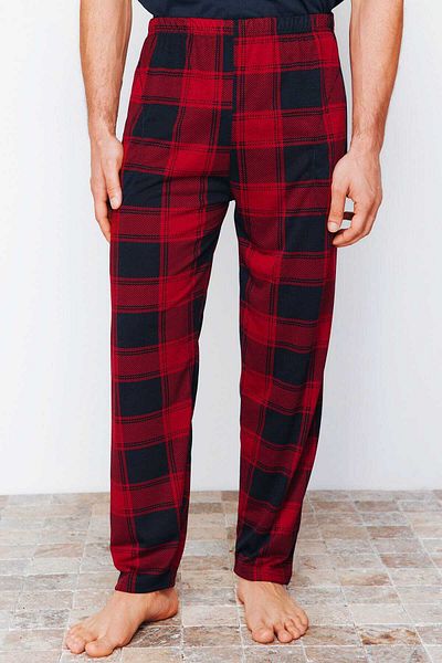 birsen içgiyim Checkered Winter Single Bottom Pajamas
