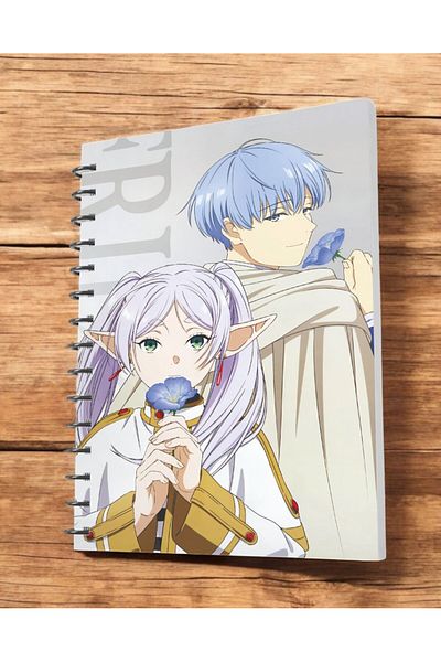 nihonwosekai Frieren Anime A5 Size Spiral Notebook 50 Sheets