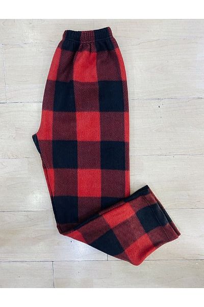birsen içgiyim Checkered Winter Single Bottom Pajamas