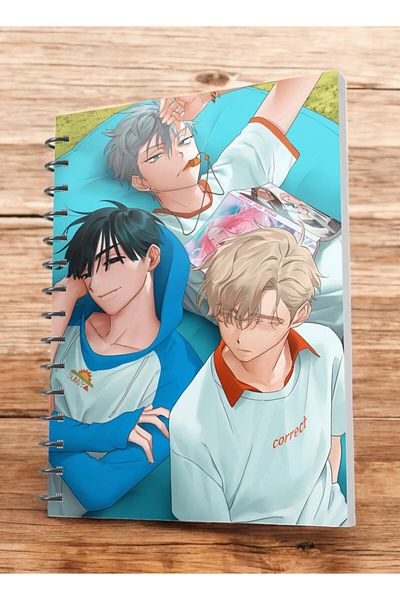 nihonwosekai Alien Stage Anime A5 Boy Spiral Notebook 50 Sheets