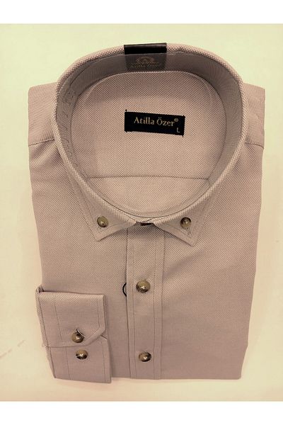 ATİLLA ÖZER Βαμβακερή Slim Fit Χωρίς τσέπη
