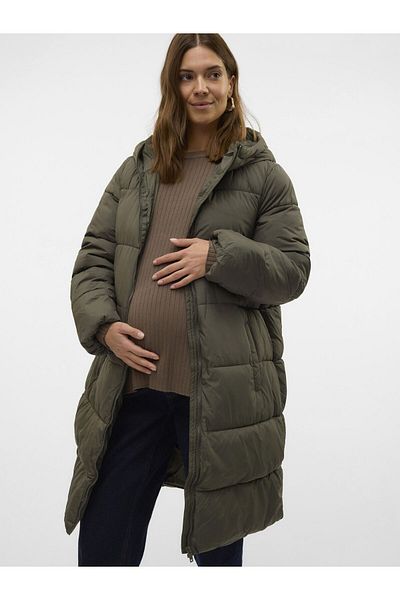 Mama Licious Jacke mit Kapuze, Mantel