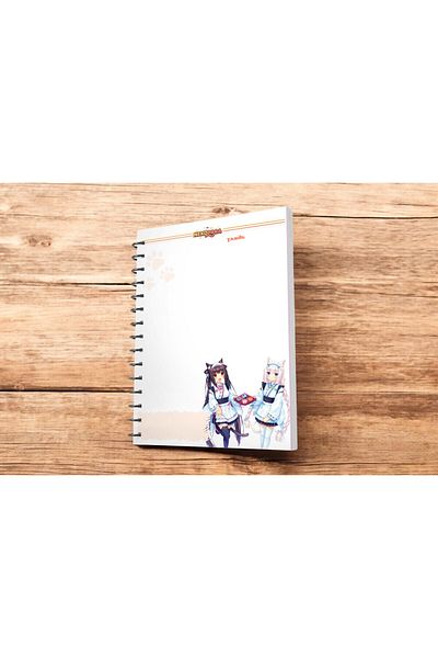 nihonwosekai Nekopara Anime A5 Size Spiral Notebook 50 Sheets