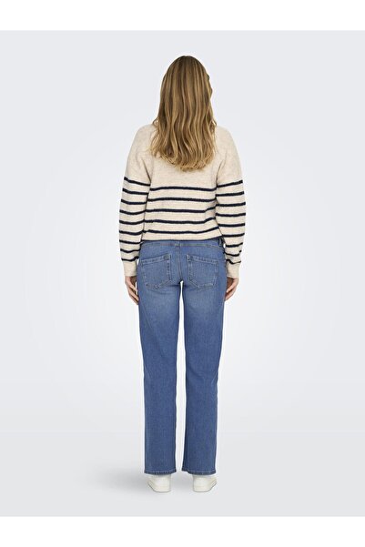 ONLY MATERNITY Weit geschnitten jeans OLMSNOW Weiter Beinschnitt Jeans