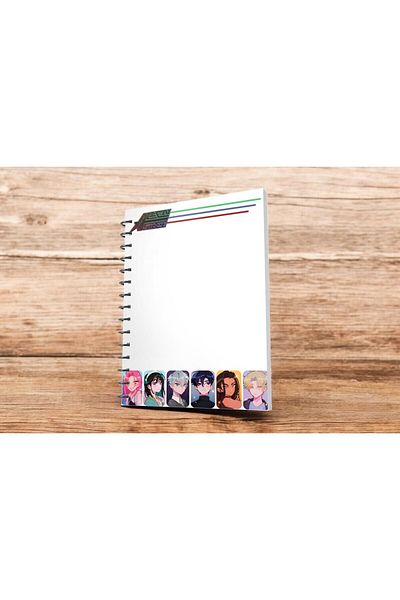 nihonwosekai Alien Stage Anime A5 Boy Spiral Notebook 50 Sheets