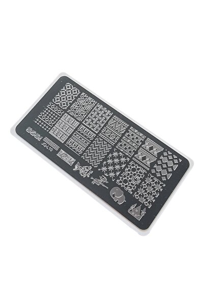 aba nails Nail Art Stamping Baskı Plakası