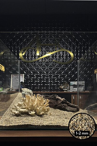 HANLOCK Dalaman Dere Kumu 5 Kg 1-2 Mm Dere Çakıl Kumu Bahçe Süs Kumu Saksı Teraryum Akvaryum Bitki Kumu