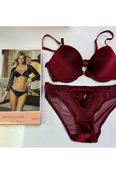 Orkide Women's Padded 2024 New Season Bra Set