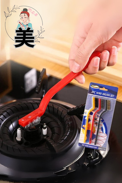 Modo Di Bellezza Tel Fırça Seti 3’lü Set, Sert Plastik-Pirinç-Paslanmaz Çelik...